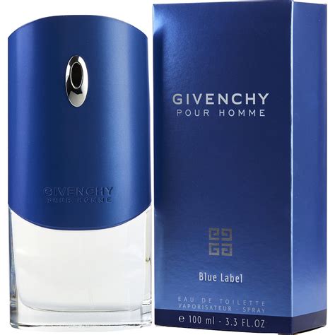 givenchy pour homme red label|givenchy blue label 100ml.